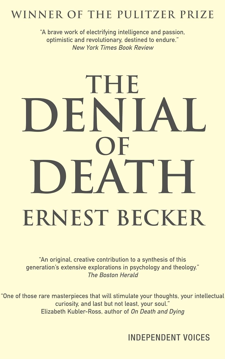 Book Review: The Denial of Death by Ernest Becker